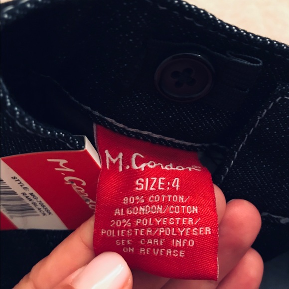 NWT denim shorts size 4 - Picture 4 of 4